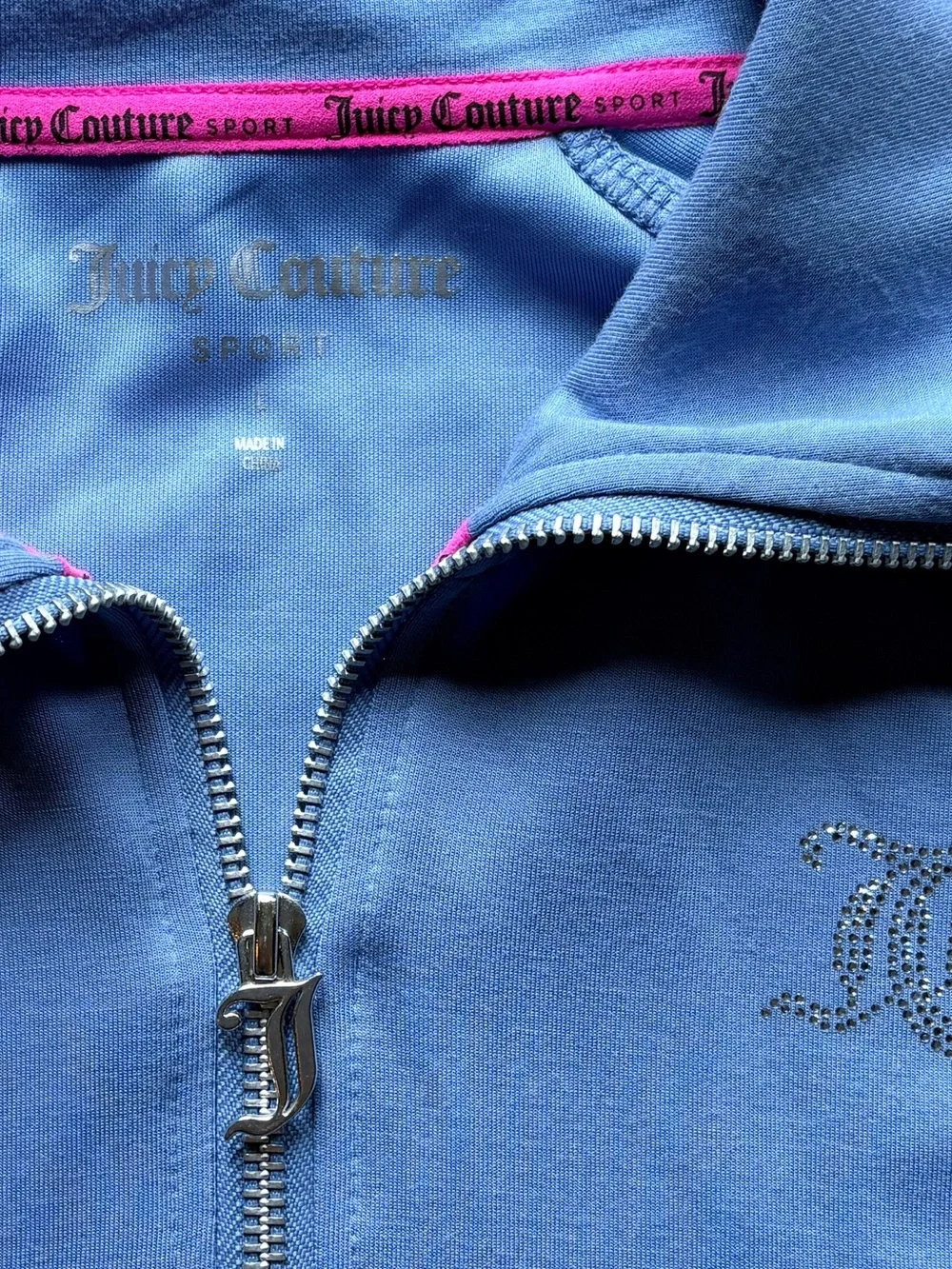 Juicy Couture Sport Light Blue Track Set Large NWT